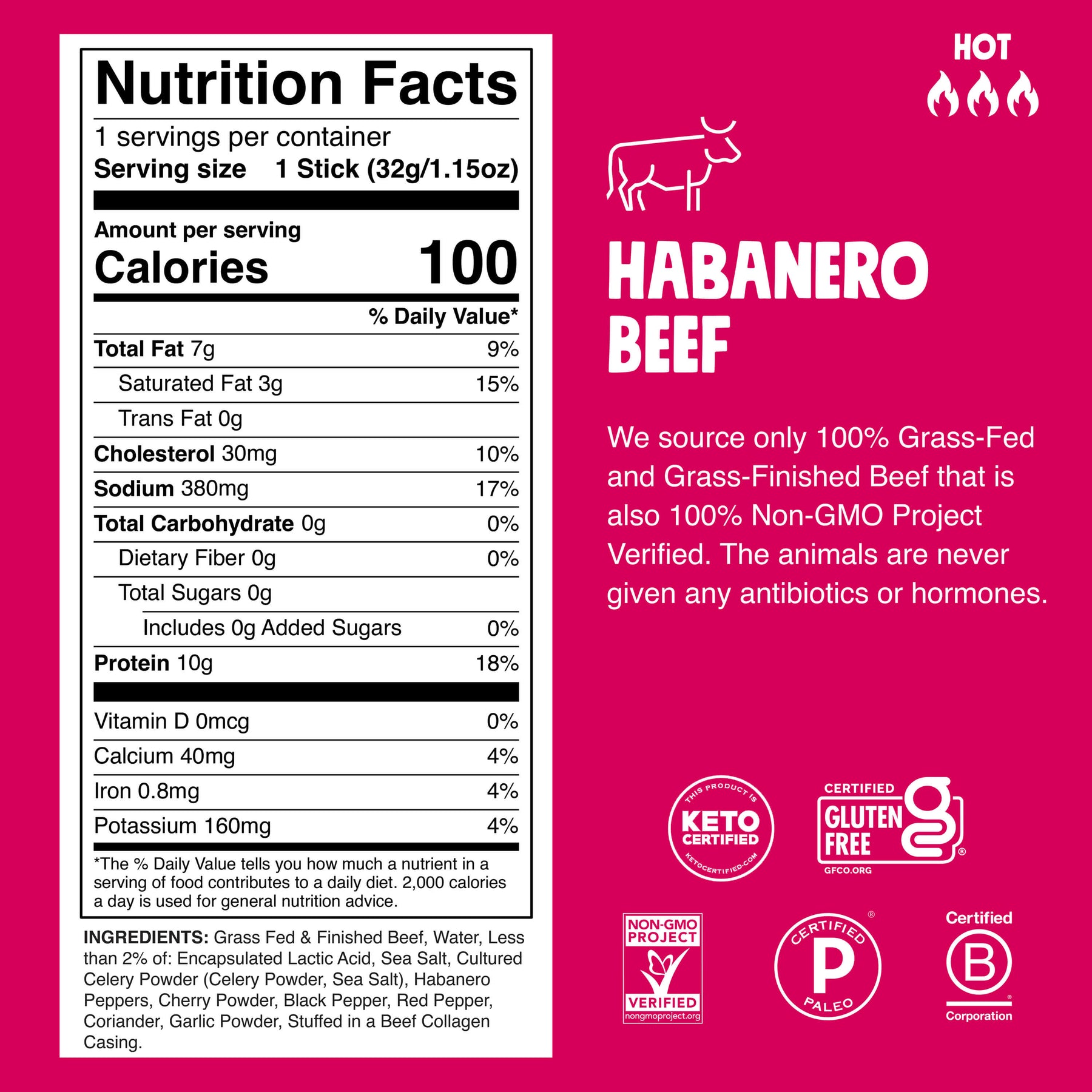Habanero Beef - Classic Stock